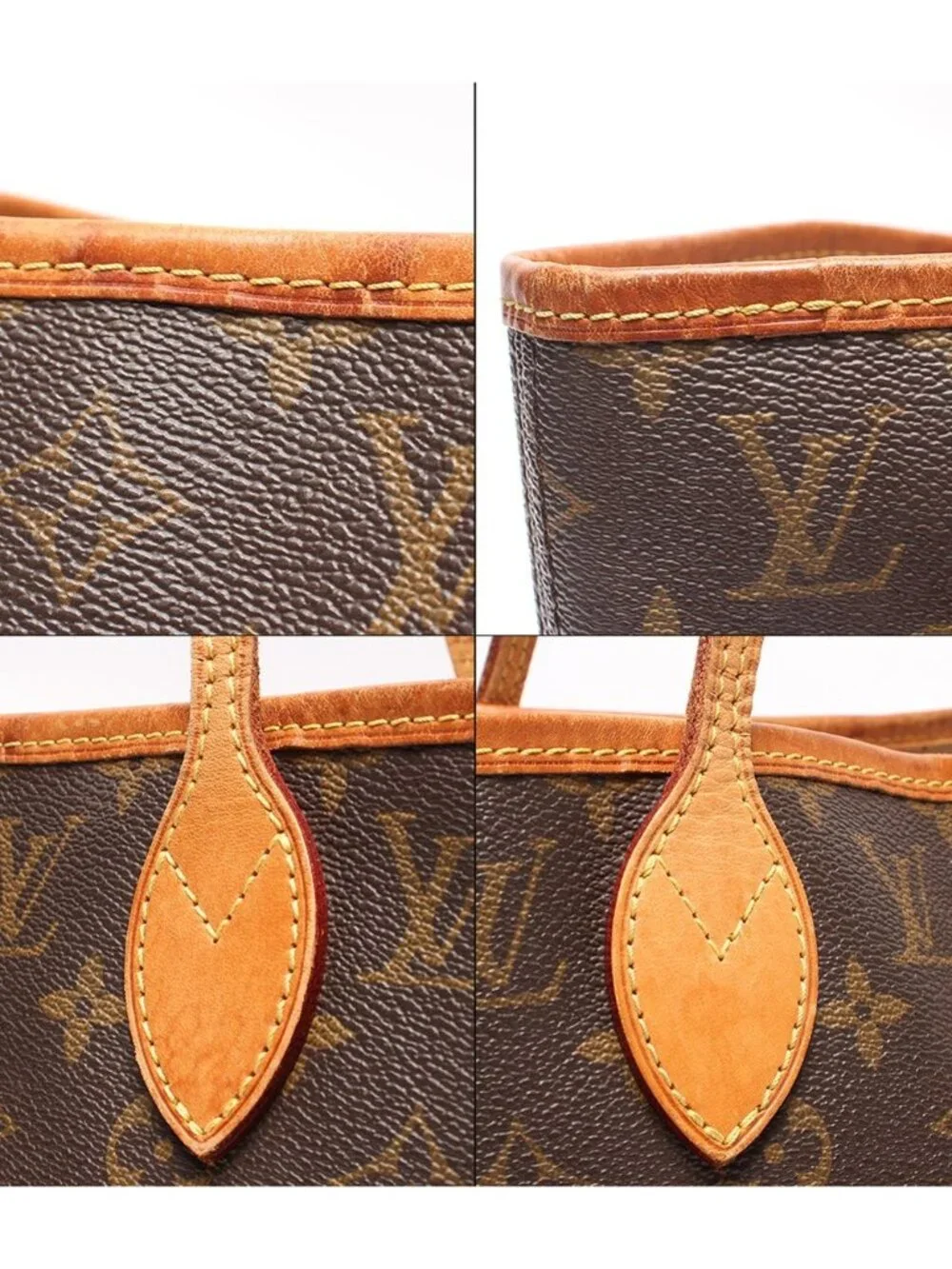 Louis Vuitton Tote Shoulder Bag Neverfull MM Monogram